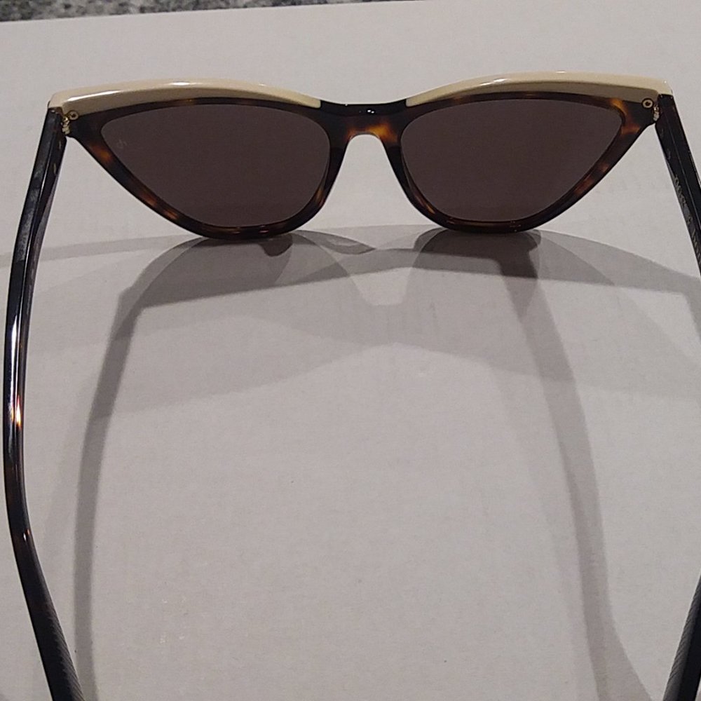Rag & Bone Women's Sunglasses. Dark Havana Cat Eye NEW - Picture 6 of 15